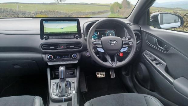 South Wales Argus: The Kona N's sporty interior is also appealing 
