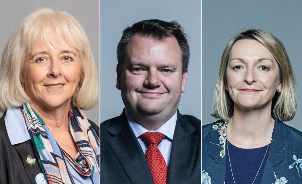 South Wales Argus: MPs Ruth Jones, Nick Thomas-Symonds and Jessica Morden.