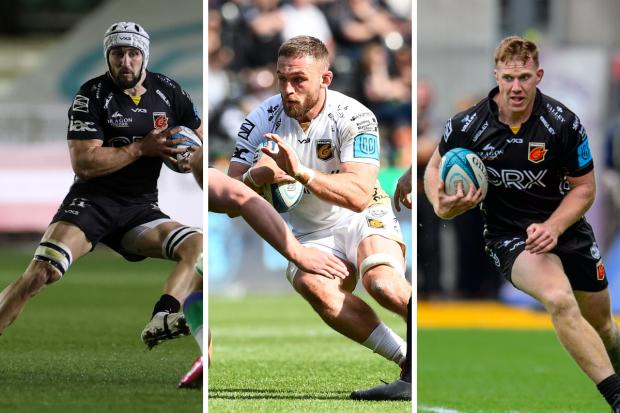 CHANCE: Ollie Griffiths, Harri Keddie and Jack Dixon have been tipped by their Dragons boss for Wales call-ups