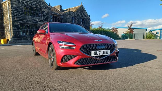 South Wales Argus: The Genesis G70 Shooting Brake on test in West Yorkshire 