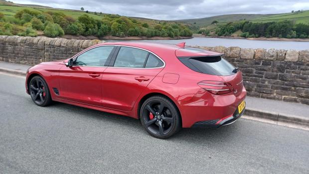 South Wales Argus: The Genesis G70 Shooting Brake on test in West Yorkshire 