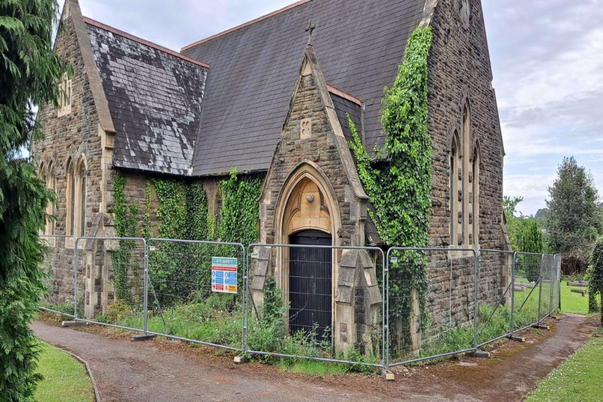 St John's Church Hall has been disused for some time.