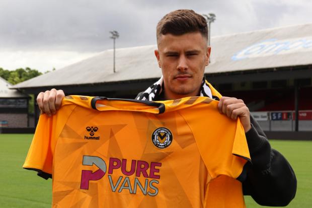 DEAL: Midfielder Sam Bowen has agreed a move from Cardiff City to Newport County AFC
