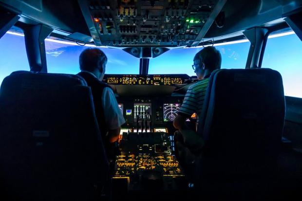 South Wales Argus: Fly a Real Jet Simulator Around the World at Coventry Airport. Credit: Tripadvisor