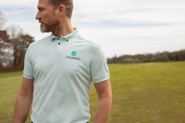South Wales Argus: Stromberg OCEANTEE Print Polo Shirt. Credit: American Golf