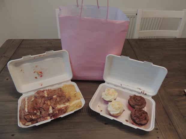 South Wales Argus: £3.39 worth of cake from Daisy Cake Hampshire on TGTG