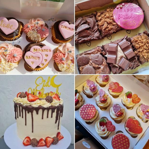 South Wales Argus: Some of the cakes made by Rafia Nanabawa, the owner of Cake Lab in Newport. Pictures: @cakelabnewport via Facebook and Instagram