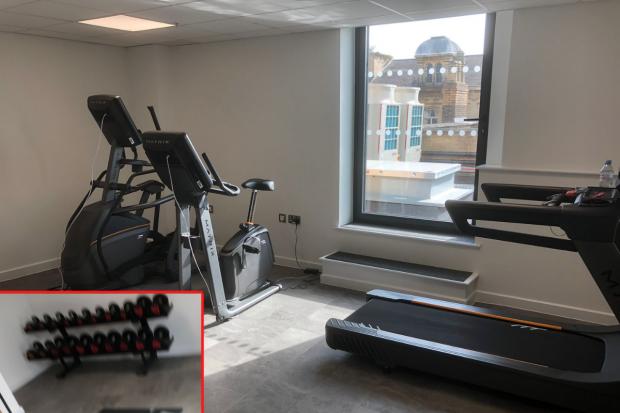 South Wales Argus: Inside the fitness suite at Newport's Mercure Hotel