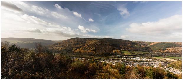 South Wales Argus: The view from Cwmcarn Forest Drive. Picture: South Wales Argus Camera Club member Gareth Jones
