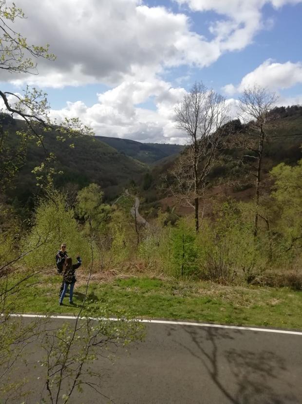 South Wales Argus: Visitors enjoy the views at Cwmcarn Forest Drive. Picture: South Wales Argus Camera Club member Tomos Evan