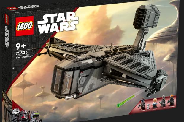 South Wales Argus: LEGO® Star Wars™ The Justifier™. Credit: LEGO