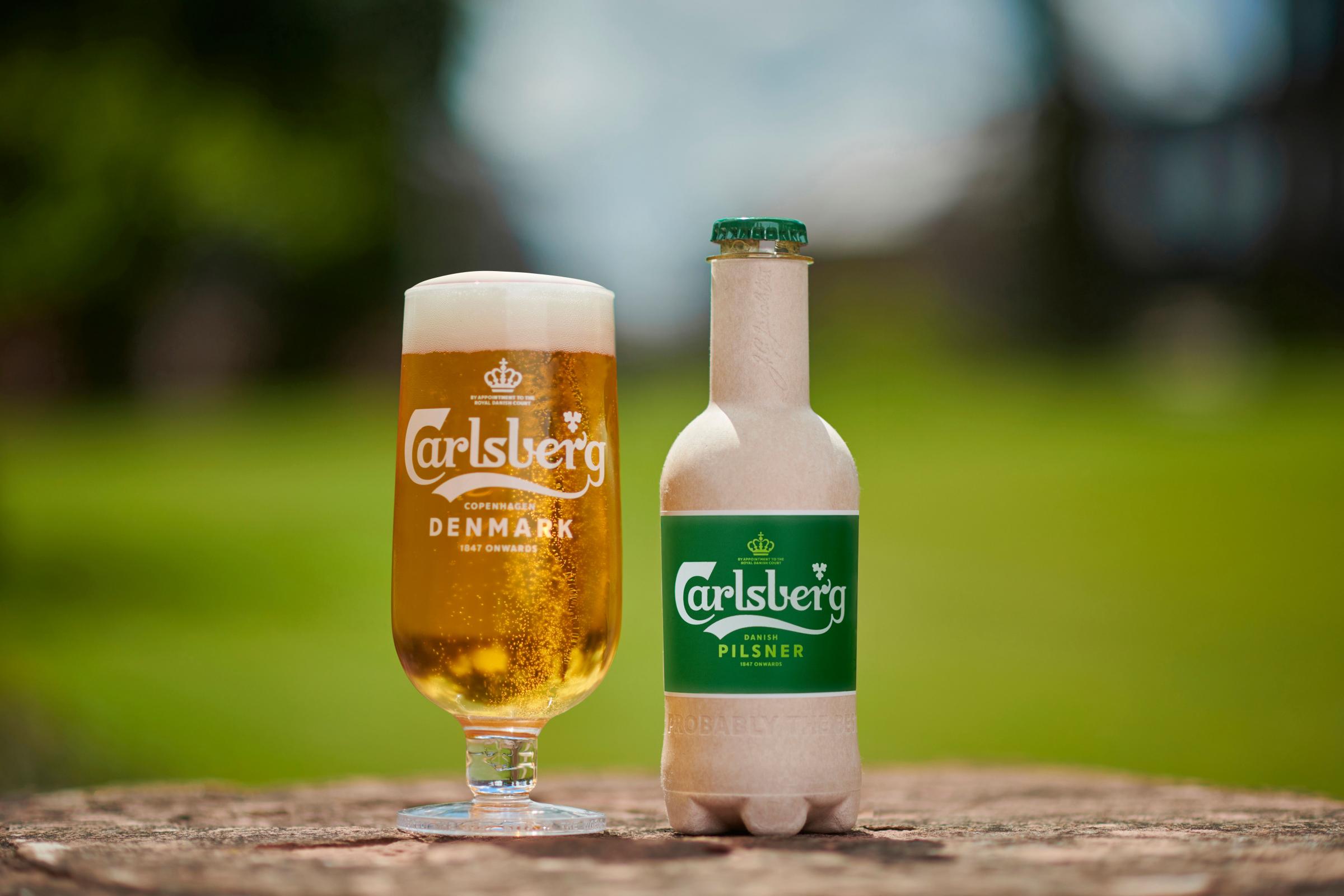 Brewer Carlsberg to trial fibre beer bottle in UK - Vimarsana News