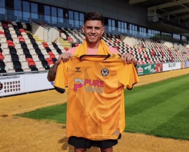 South Wales Argus: SIGNING: Newport County defender Adam Lewis