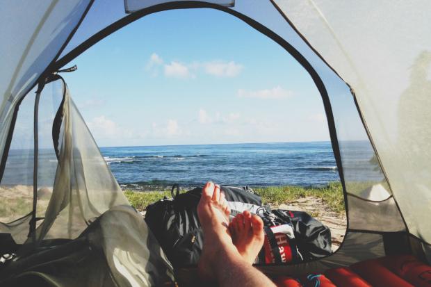 South Wales Argus: A view from a tent. Credit: Canva
