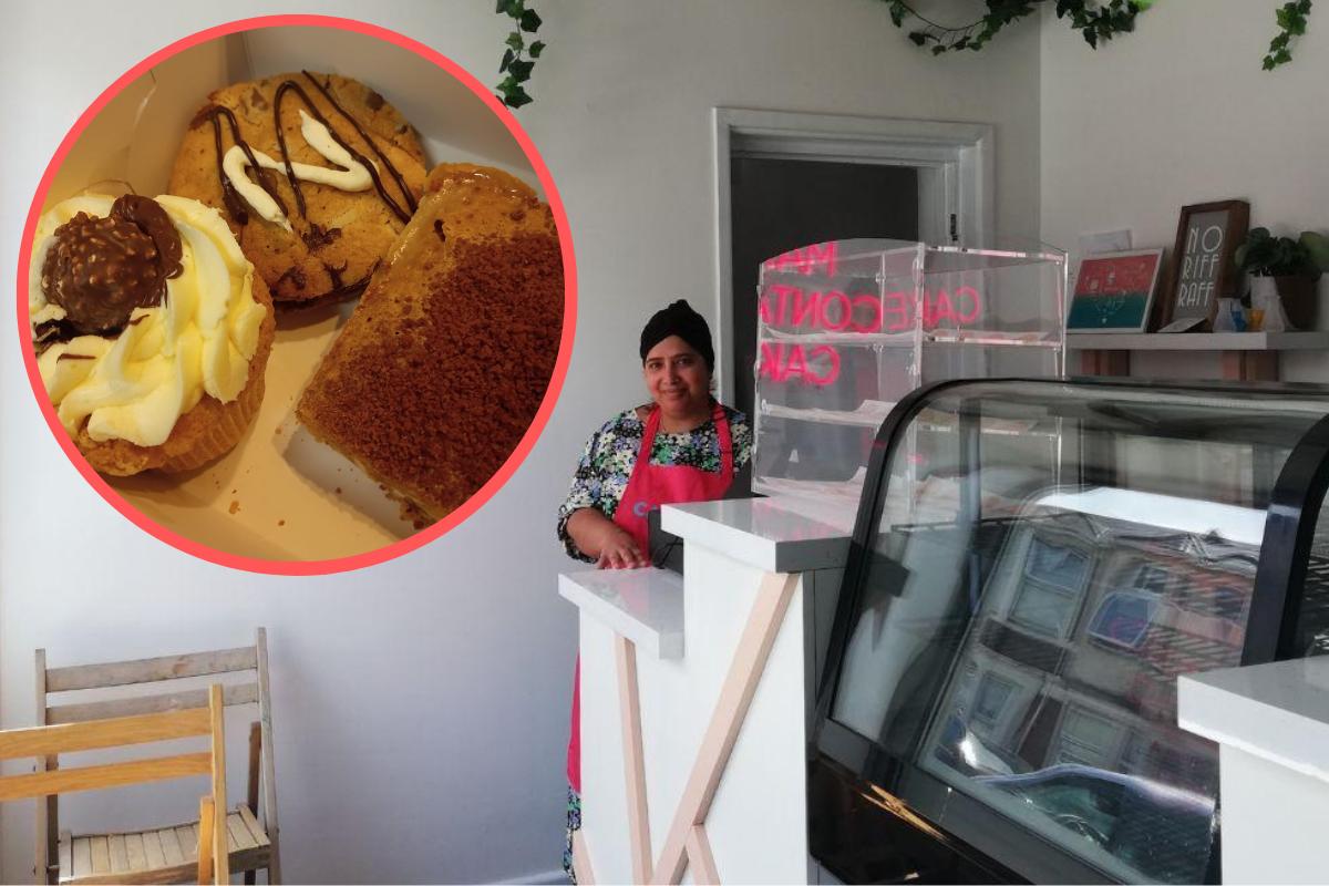 Rafia Nanabawa owns Cake Lab in Newport - which offers a variety of sweet treats