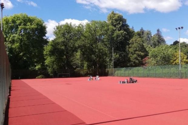 South Wales Argus: The tennis courts in Panteg Park and Pontypool Park are due to receive a facelift after a £16,000 grant was awarded. Picture: Torfaen council.