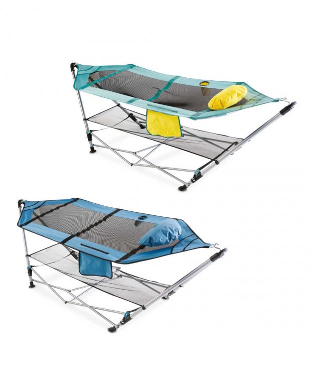 South Wales Argus: Portable Hammock with Stand (Aldi)