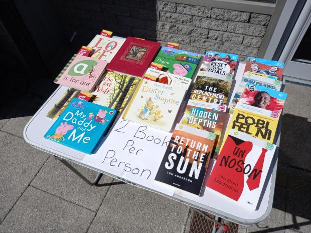 South Wales Argus: Today's books at the pop up library at Feed Newport