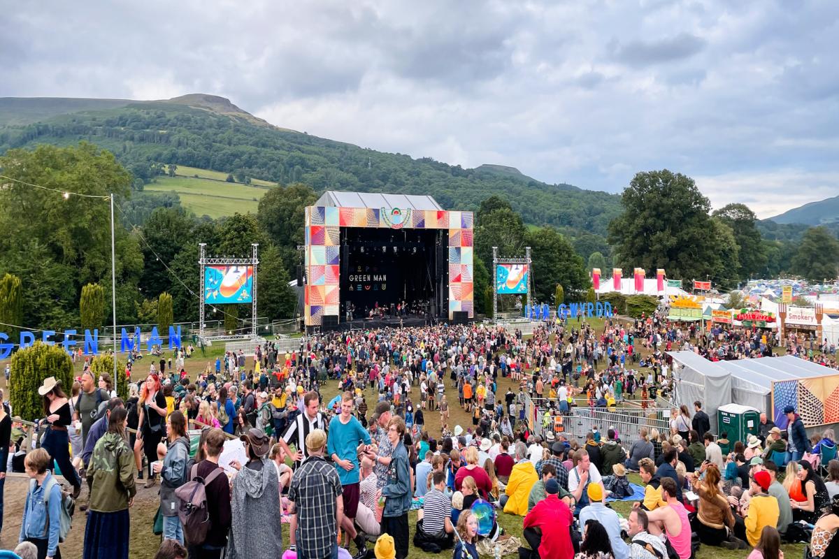 Green Man Festival takes place this weekend. The National can reveal that the Welsh Government took no advice from the music industry before buying a farm for the festival to operate (Image: VisitWales).