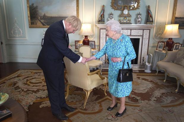 South Wales Argus: Boris Johnson meeting The Queen. Credit: PA