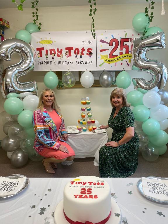 South Wales Argus: Clare Sawkins and Nicola Williams from Tiny Tots Nursery South Wales Argus: Clare Sawkins and Nicola Williams from Tiny Tots Nursery