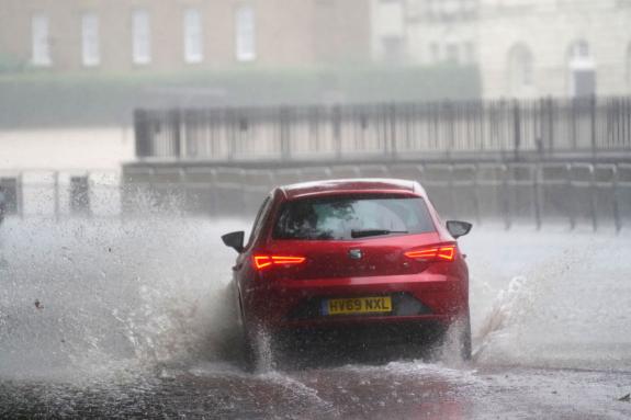South Wales Argus: Motorists should avoid driving through floodwaters, says Environment Agency flood duty manager Chris Wilding South Wales Argus: Motorists should avoid driving through floodwaters, says Environment Agency flood duty manager Chris Wilding