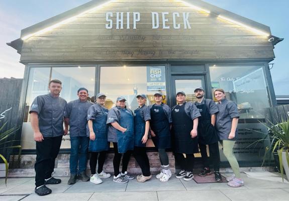 South Wales Argus: The Ship Deck team South Wales Argus: The Ship Deck team