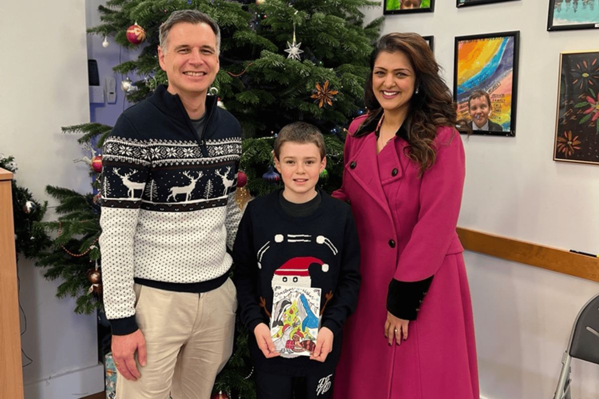 Gwent schoolboy's Christmas card sent to King Charles - Vimarsana News
