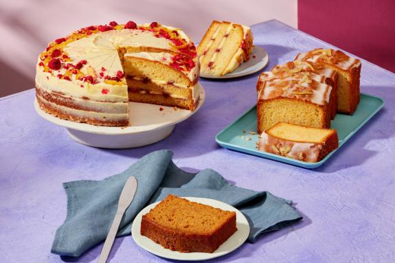 South Wales Argus: Orange and Raspberry Victoria Sponge, Lemon Drizzle Loaf Cake and Banana Loaf Cake are all on the new menu South Wales Argus: Orange and Raspberry Victoria Sponge, Lemon Drizzle Loaf Cake and Banana Loaf Cake are all on the new menu