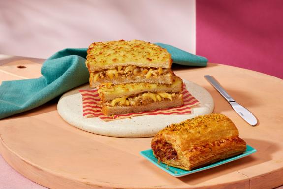 South Wales Argus: You can enjoy savoury snacks from the new menu including the Roast Chicken And Bacon Toastie and Pork And Apple Sausage Roll South Wales Argus: You can enjoy savoury snacks from the new menu including the Roast Chicken And Bacon Toastie and Pork And Apple Sausage Roll