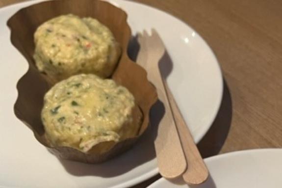 South Wales Argus: Egg White Bites with Three Cheese and Red Pepper South Wales Argus: Egg White Bites with Three Cheese and Red Pepper