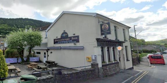 South Wales Argus: Outside The Philantropic Inn South Wales Argus: Outside The Philantropic Inn