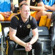 TARGET: Newport County manager Michael Flynn is a wanted man after his success at Rodney Parade