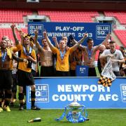 FLASHBACK: Newport County celebrate promotion after victory over Wrexham at Wembley in 2013