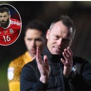 TARGET: Manager Michael Flynn has missed out on signing Wales international Joe Ledley, inset