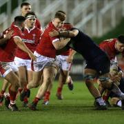 TALENTED: Wales Under-20s centre Aneurin Owen is hoping for a breakthrough season with the Dragons