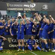 LEADERS: Champions Leinster were unbeaten in the PRO14 and looking good to defend their crown
