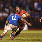 TARGET: Wales and Lions centre Jamie Roberts is in advanced talks with the Dragons