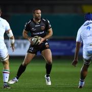 EXPERIENCED: Jamie Roberts helped the Dragons edge past Zebre at Rodney Parade