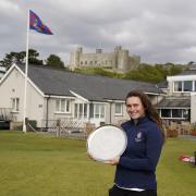 2019 Welsh Ladies Open Strokeplay champion Lily May Humphreys. She won the event at Royal St David’s, Harlech