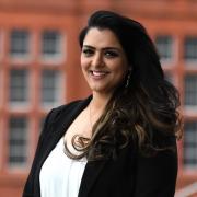 12.05.21 - First Day of Welsh Parliament at the Senedd in Cardiff Bay -..Natasha Asghar MS during the first day of Welsh Parliament at the Senedd in Cardiff Bay..