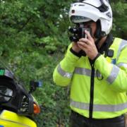 A driver was caught speeding on the A465 twice in two days.