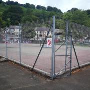 A Blaenau Gwent volunteer group are currently in the process of trying to raise approximately £25,000 to resurface the tennis courts.