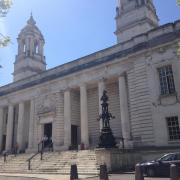 Gethin Probert denied charges of assault, intentional strangulation, and threatening a woman with a blade at Cardiff Crown Court.