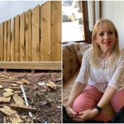 Lisa Potter paid thousands for work to be completed in her garden, but was left feeling as if she had been taken advantage of. Pictures: Lisa Potter.