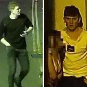 Police have released CCTV images of these two men that they would like to talk to
