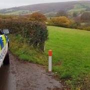 Officers responded to reports of a fox hunt taking place in the Sennybridge area