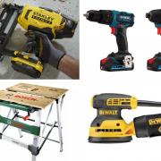 DO IT YOURSELF: There are a host of early Black Friday deals on tools and other DIY essentials. Pictures: Websites linked