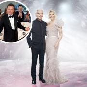 Dancing on Ice: Holly Willoughby and Stephen Mulhern have been reunited after 16 years. Pictures: PA