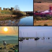 Scenes of Gwent (clockwise from top left): Caerphilly Castle by Granville Joxies, Big Pit by Alan Phillips, the Severn Estuary by Neil Daniels, and the Sugar Loaf by Jordan Simmonds. All pictures from South Wales Argus Camera Club